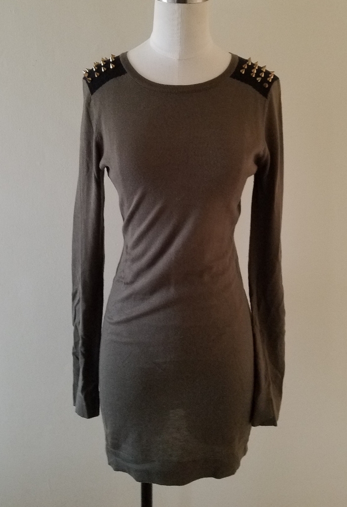 Love Culture Stud-Shoulder Dress